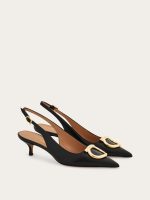 Ferragamo Maxi Gancini slingback pump - Image 5